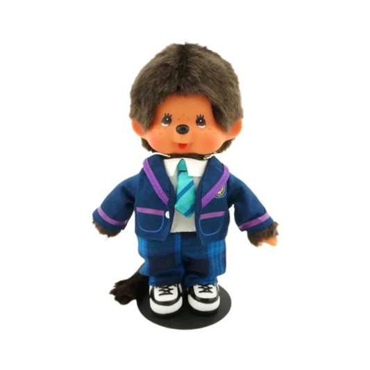 Monchhichi - Love All Over The World School Uniform Boy S Plush Doll