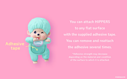 Monchhichi - HIPPERS Monchhichi COLORS: Wink Series