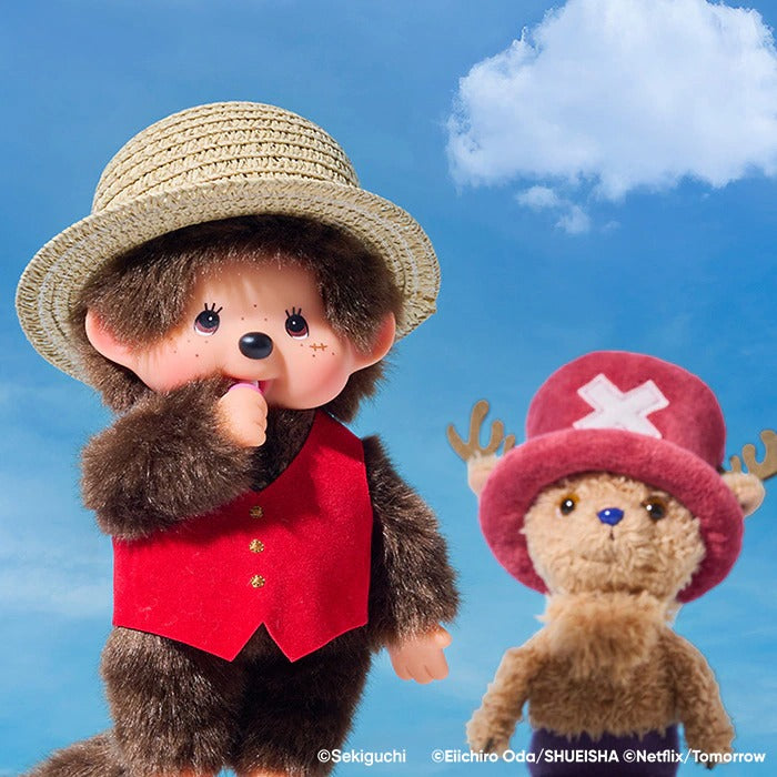 Monchhichi x Netflix - ONE PIECE Season 2 Luffy Monchhichi S size