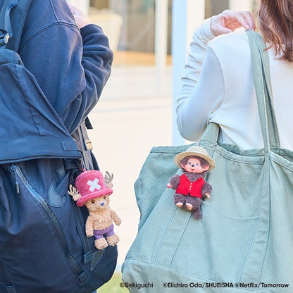Monchhichi x Netflix - ONE PIECE Season 2 Luffy Monchhichi Keychain