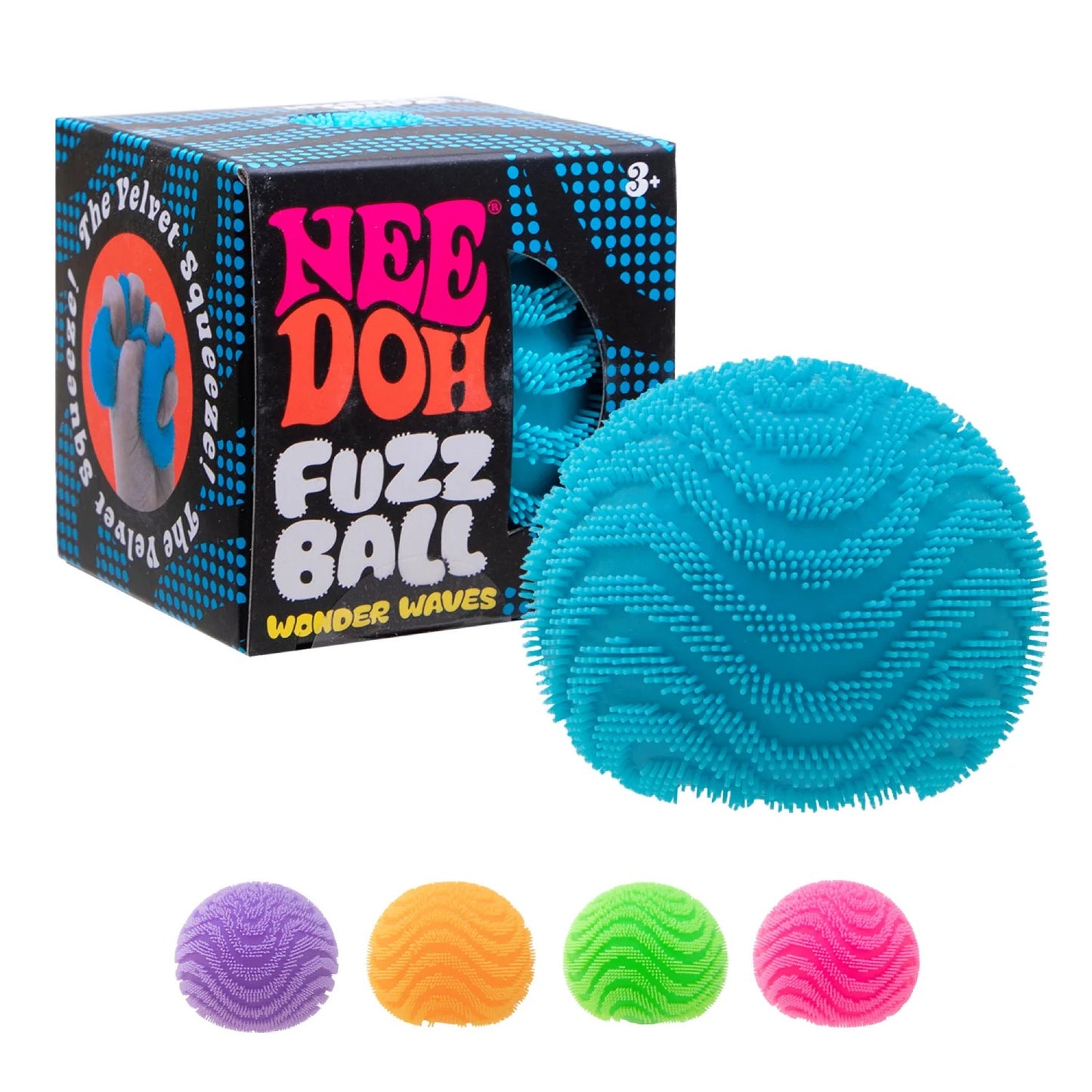 NeeDoh Schylling - Fuzz Ball Wonder Waves