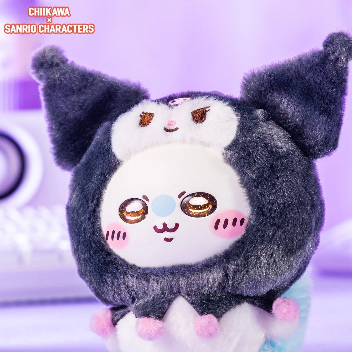 Chiikawa Kiramekko x Sanrio Series Vinyl Plush Keychains