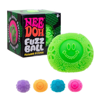 NeeDoh Schylling - Fuzz Ball Flower Power