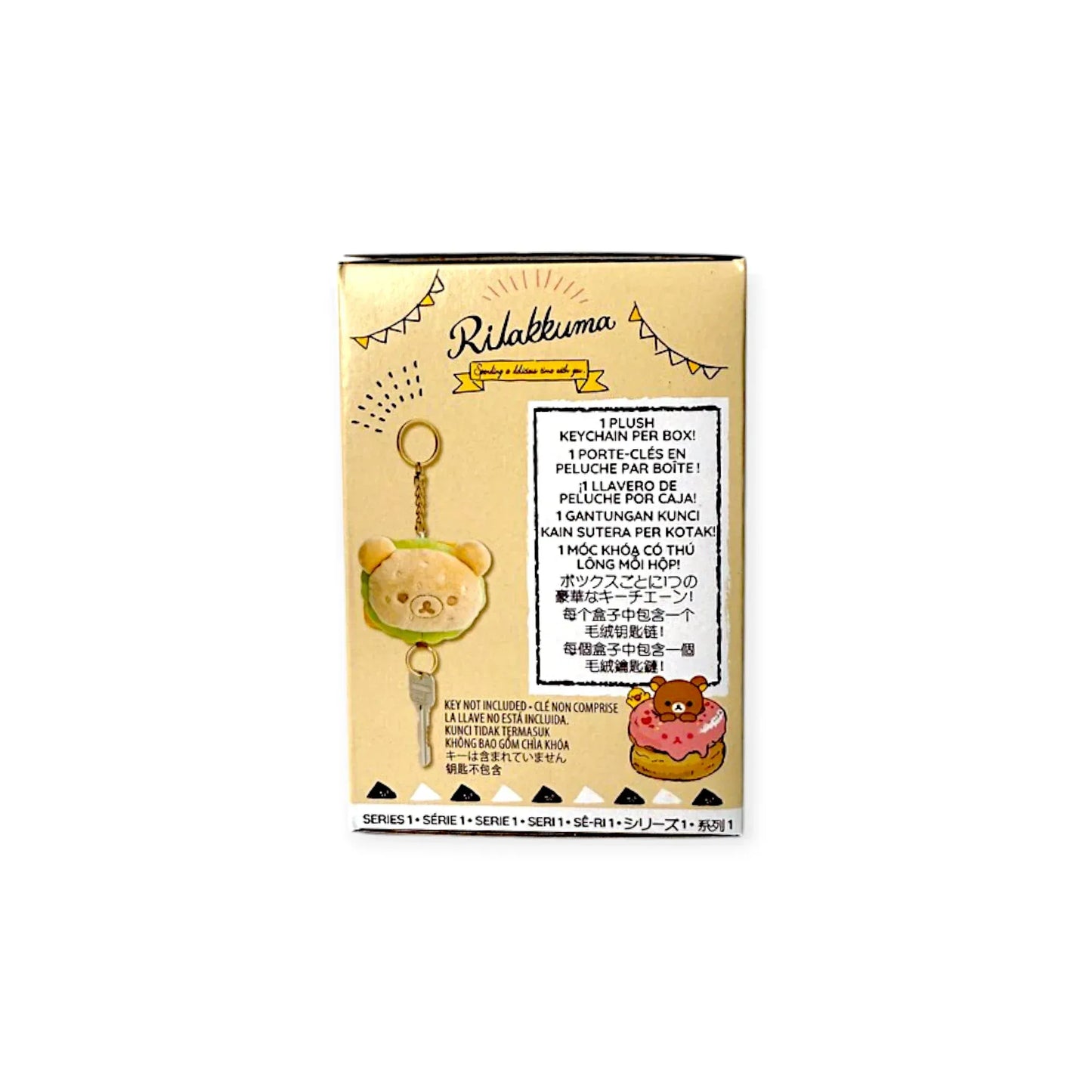 Rilakkuma - Deli Series 1 Keyring Assorted Blind Box