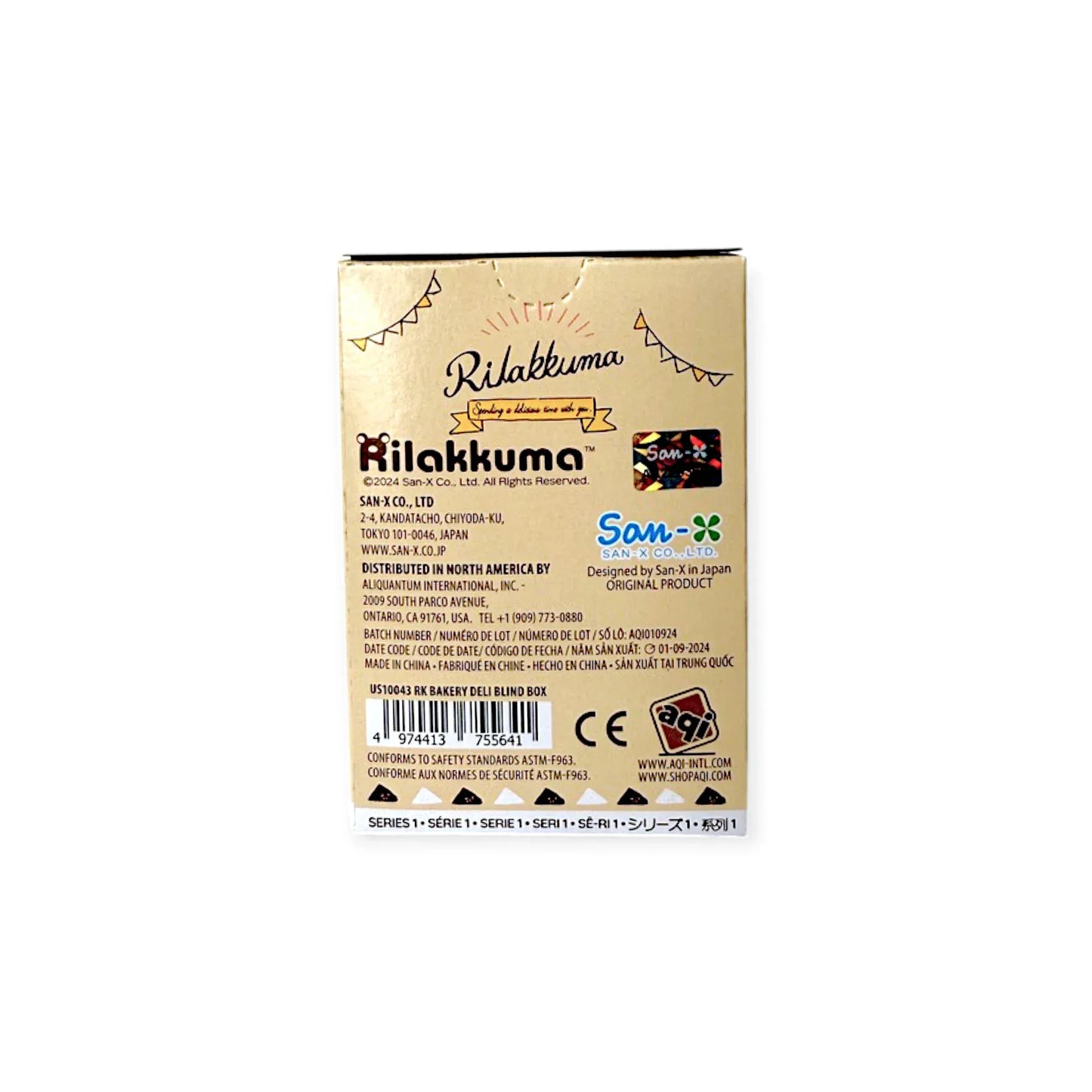 Rilakkuma - Deli Series 1 Keyring Assorted Blind Box