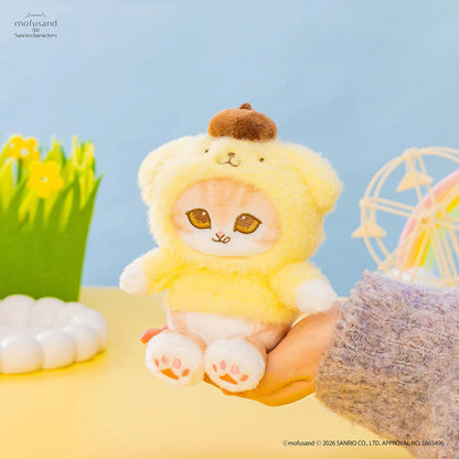 MOFUSAND x Sanrio Characters Potefuwa Mascot (Pompompurin)