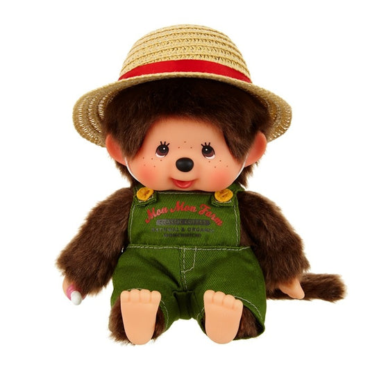 Monchhichi - Mon Mon Farm Coffee Monchhichi Small Boy Plush Doll