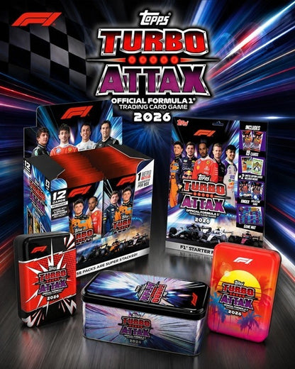 Topps Formula 1 F1 Turbo Attax 2026 Booster Pack