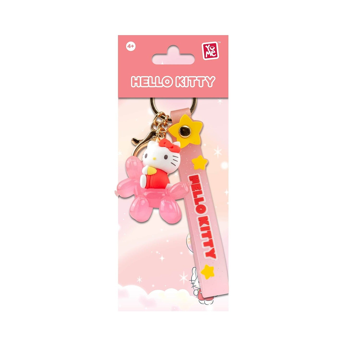 YuMe Toys - Hello Kitty And Friends Balloon Series Keychain & Strap(Hello Kitty)