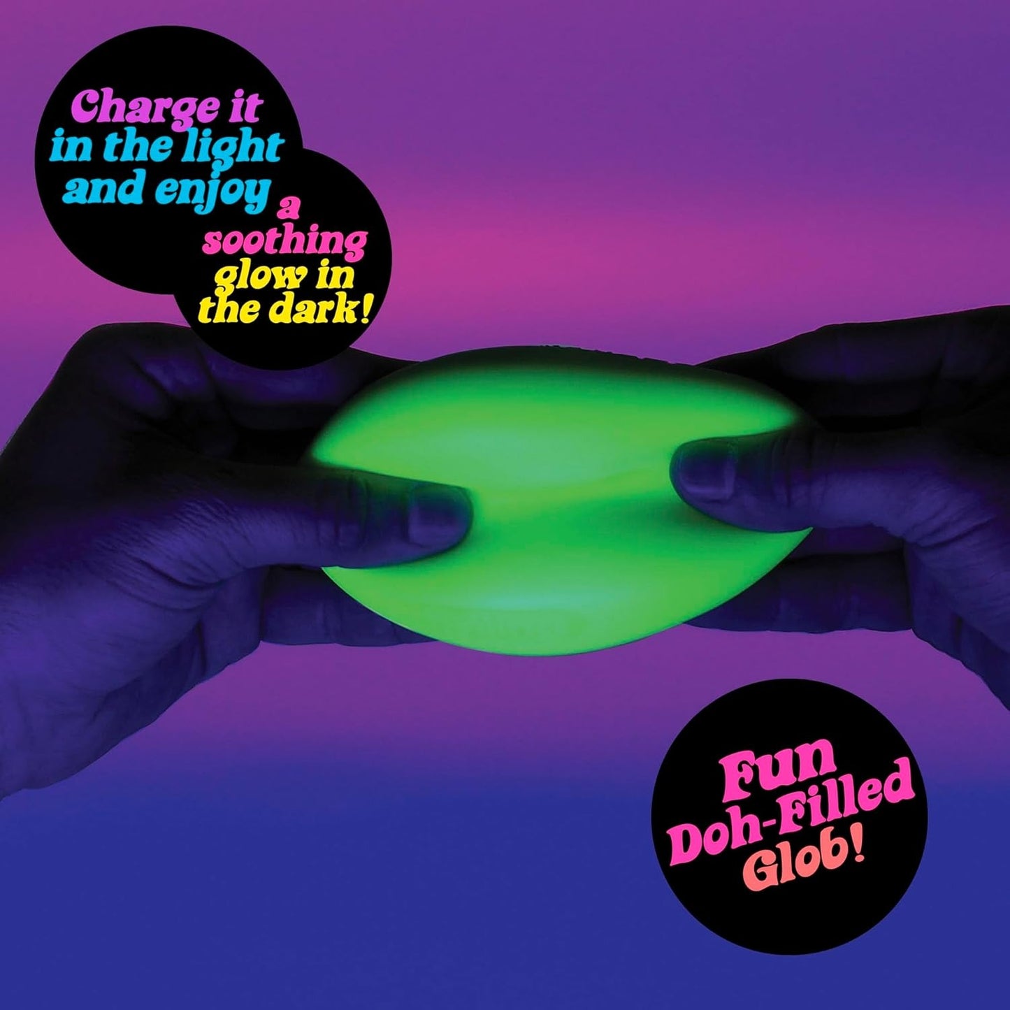 NeeDoh Schylling - Glow in the Dark