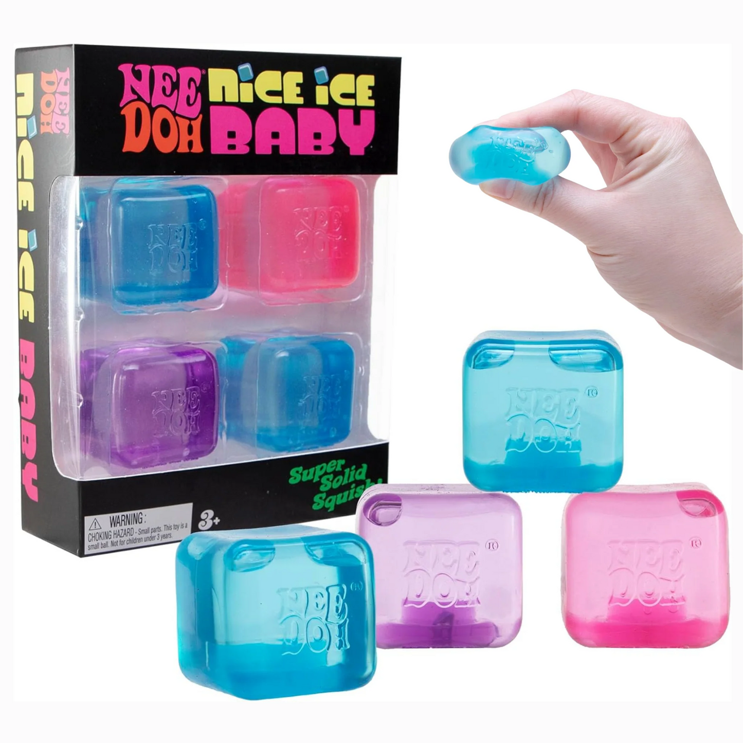 NeeDoh Schylling - Nice Ice Baby Teenie (Multi-Pack)