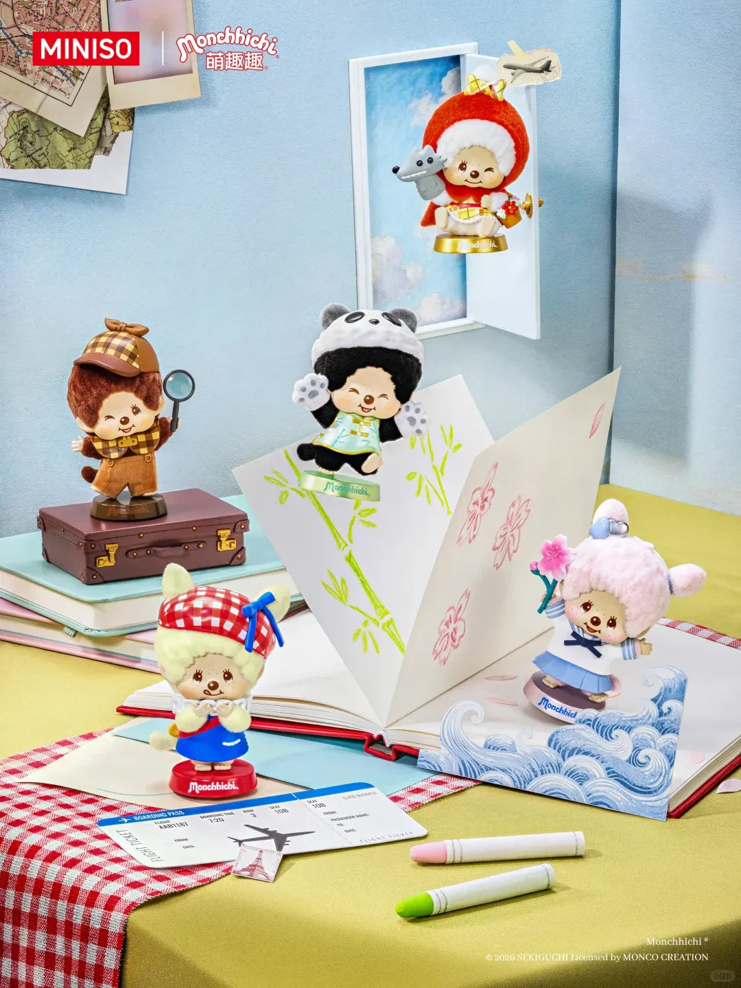 Monchhichi - Global Journey Series Figure Blind Box