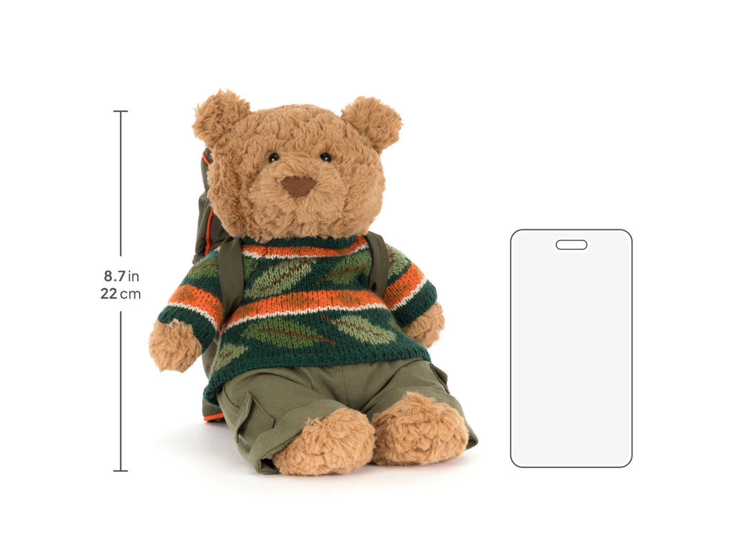 Jellycat - Bartholomew Bear ‘Hiking’