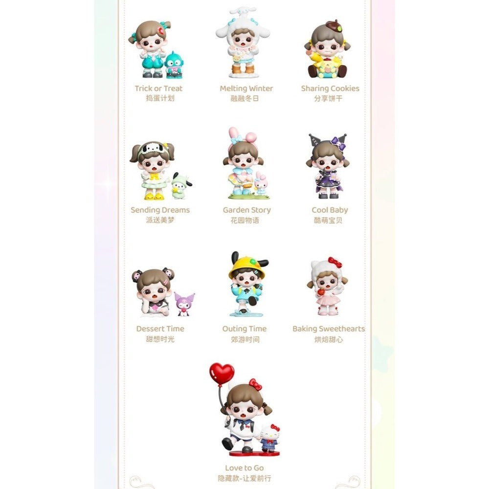 TNT SPACE - Baby Zoraa x Sanrio characters Having a good time
