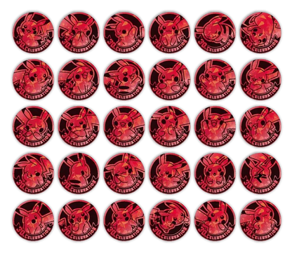 Pokémon TCG: 30th Celebration Coin Set (Simplified Chinese)
