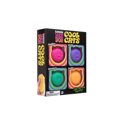 NeeDoh Schylling - Cool Cats Teenie (Multi-Pack)