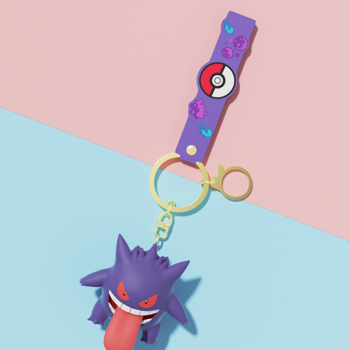 FUNISM - Pokémon keychain(Gengar）