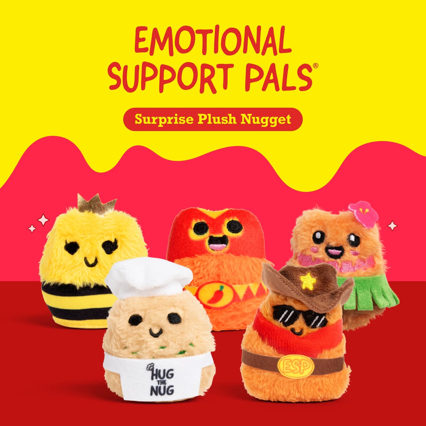 Relatable Emotional Support Pals Nugget Plush Blind Box