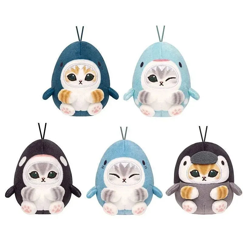 MOFUSAND - Sea Creatures Nyanko Plush Series Keychain Blind Box