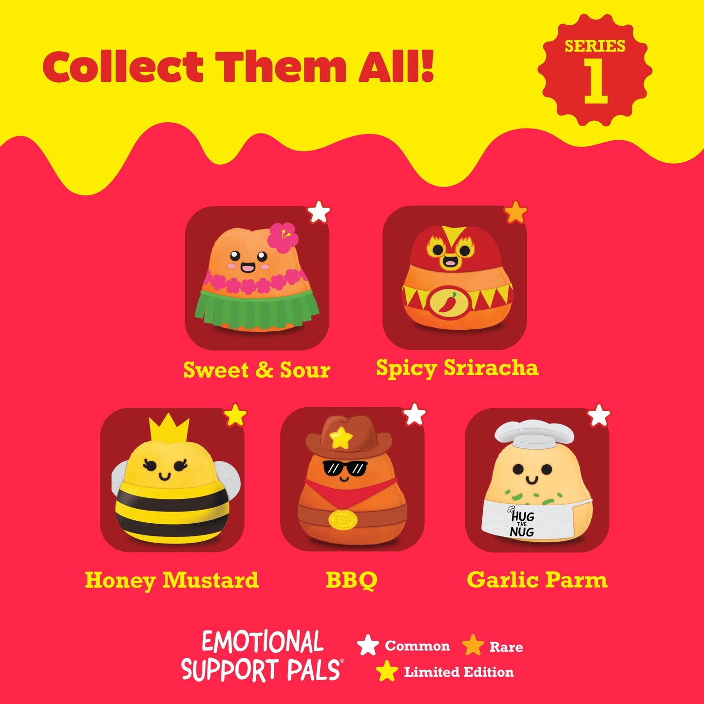 Relatable Emotional Support Pals Nugget Plush Blind Box