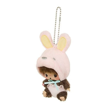 Monchhichi - Animal Babychichi SS Big Face Keychain(Rabbit)