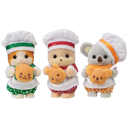 Sylvanian Families - Baby Trio (Bakery)