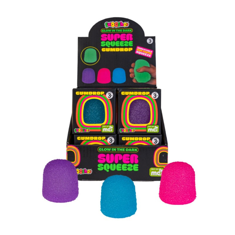 Smoosho's - Super Squeeze Glow-in-the-dark Gumdrop