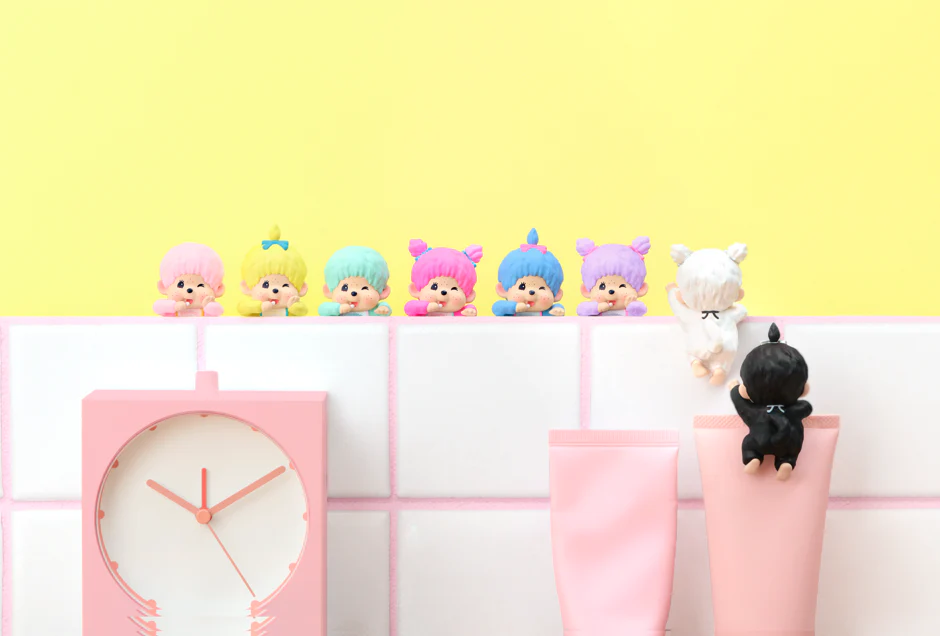 Monchhichi - HIPPERS Monchhichi COLORS: Wink Series