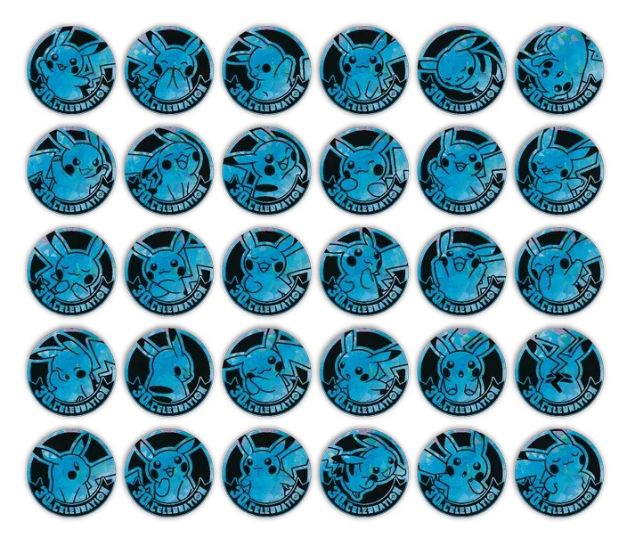 Pokémon TCG: 30th Celebration Coin Set (Simplified Chinese)