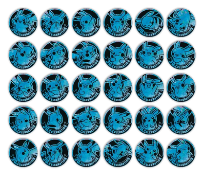 Pokémon TCG: 30th Celebration Coin Set (Simplified Chinese)