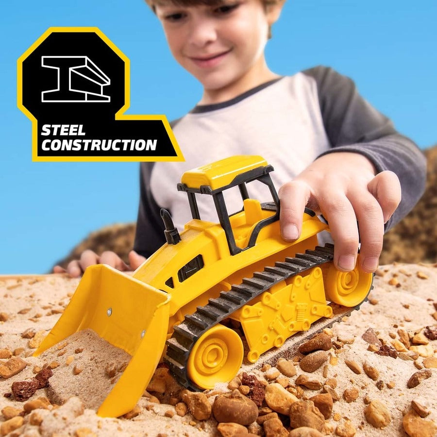 Tonka - Steel Classics Assortment 1:32 (Dump Truck, Bulldozer, Excavator)