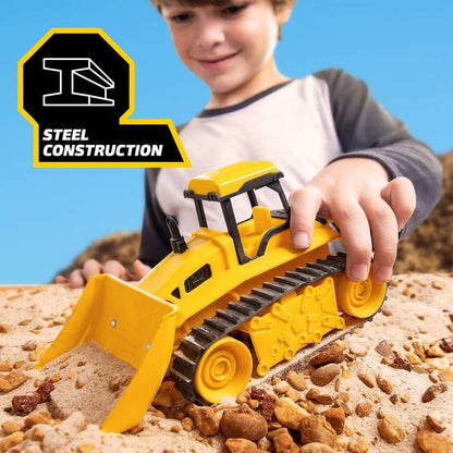 Tonka - Steel Classics Assortment 1:32 (Dump Truck, Bulldozer, Excavator)