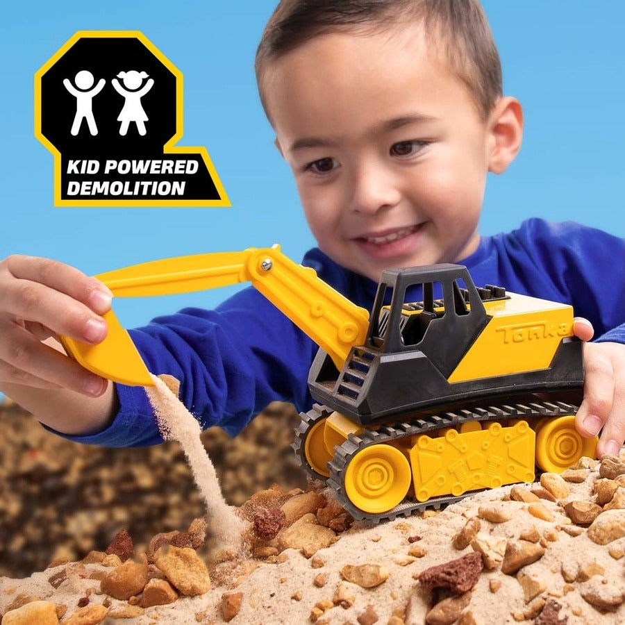 Tonka - Steel Classics Assortment 1:32 (Dump Truck, Bulldozer, Excavator)