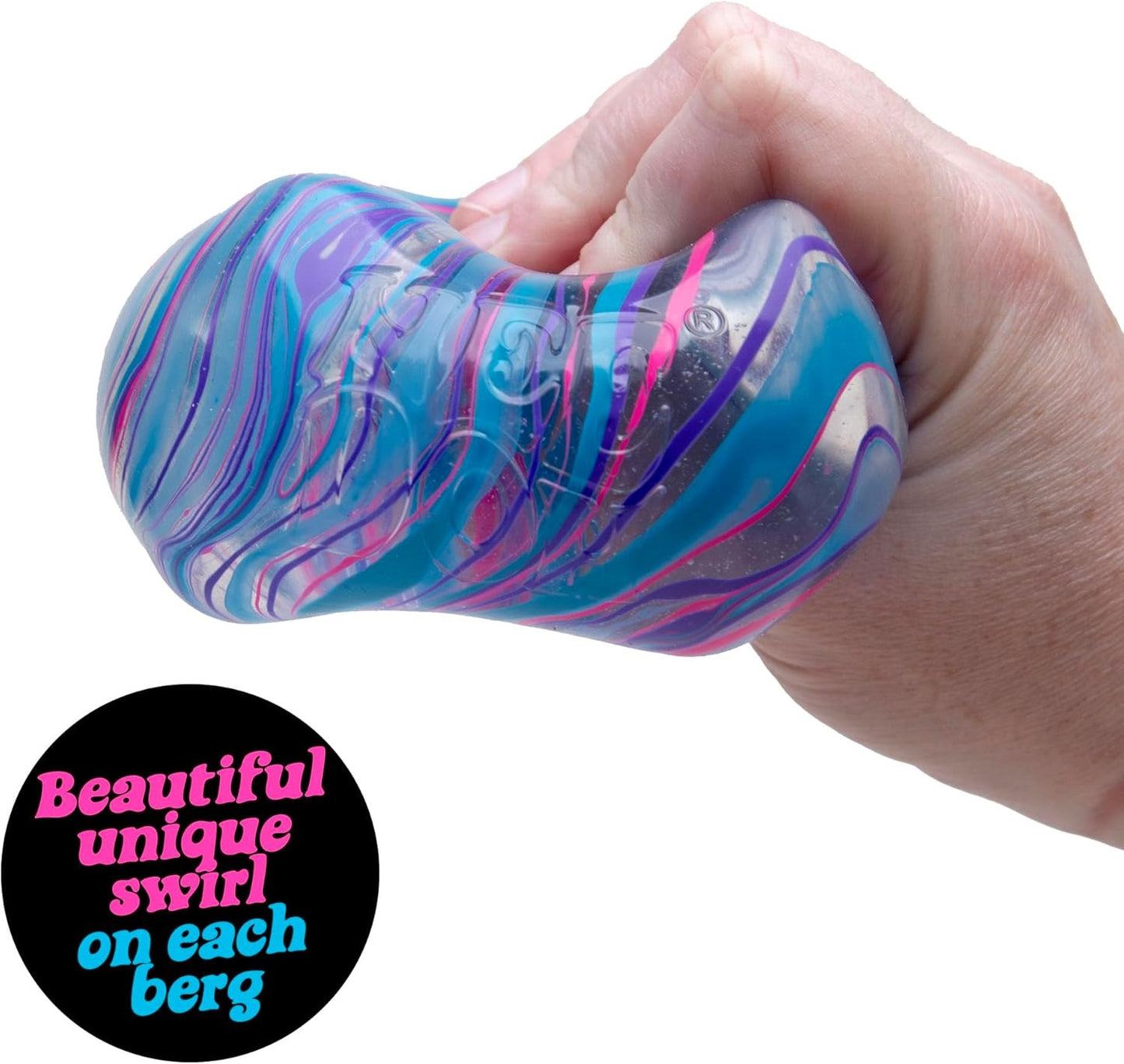 NeeDoh Schylling - Swirl Niceberg