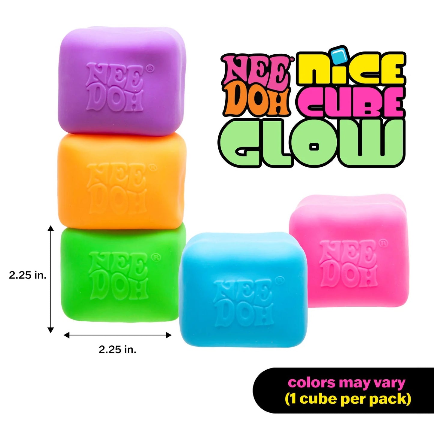 NeeDoh Schylling - Nice Cube Glow