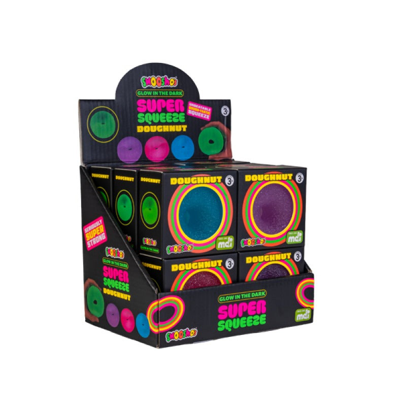 Smoosho's - Super Squeeze Glow-in-the-dark Doughnut