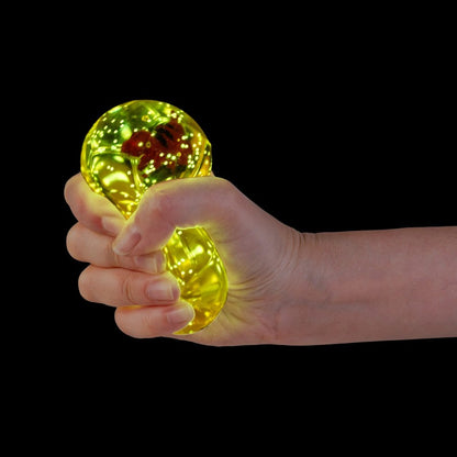 Smoosho's - Super Squeeze Diamond Sphere Glow in the Dark Dino