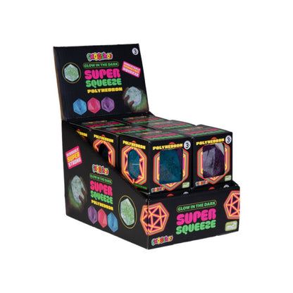 Smoosho's - Super Squeeze Glow In The Dark Polyhedron