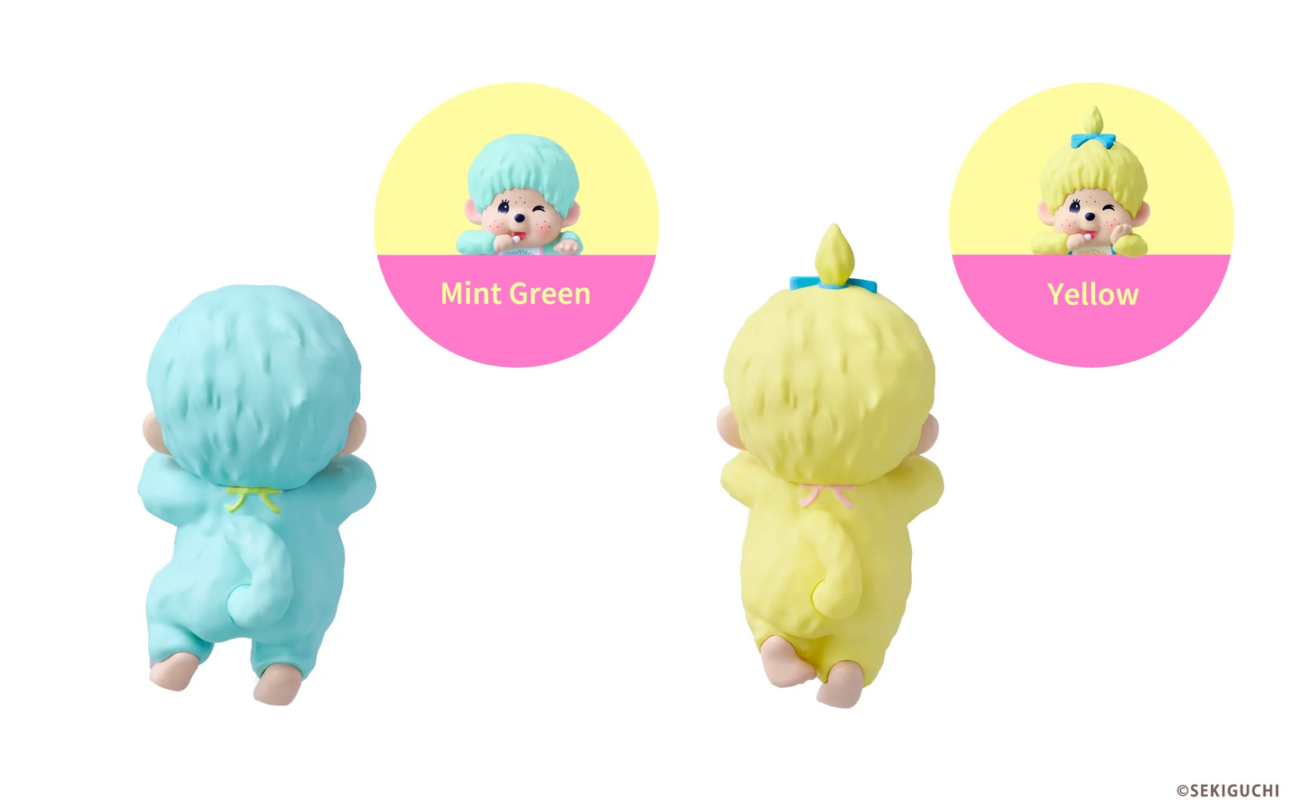 Monchhichi - HIPPERS Monchhichi COLORS: Wink Series