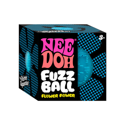 NeeDoh Schylling - Fuzz Ball Flower Power