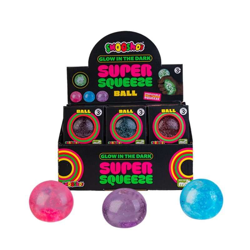 Smoosho's - Super Squeeze Glow in the Dark Ball