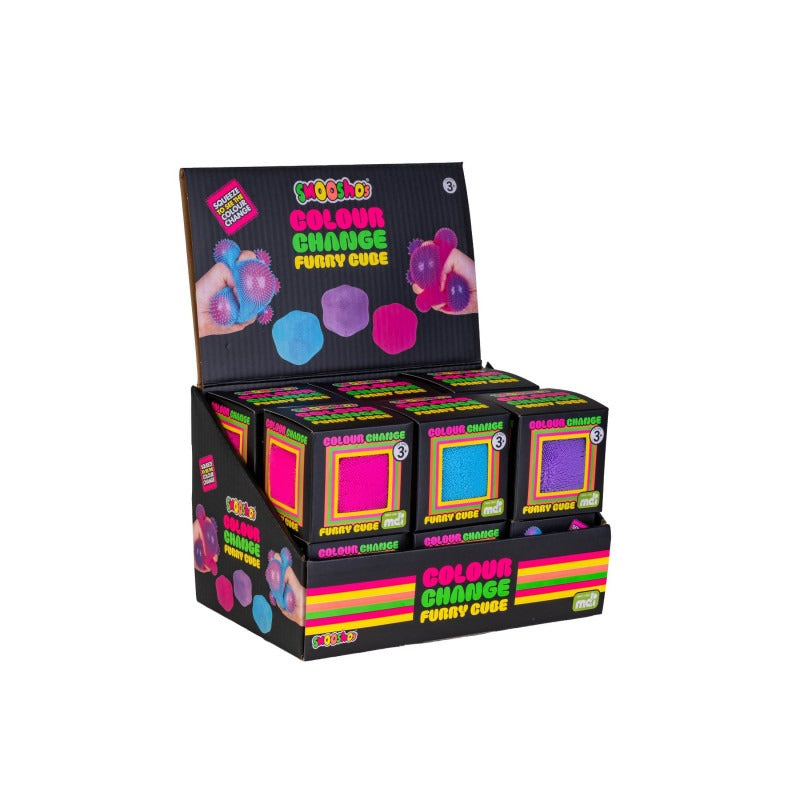 Smoosho's - Colour Change Furry Cube