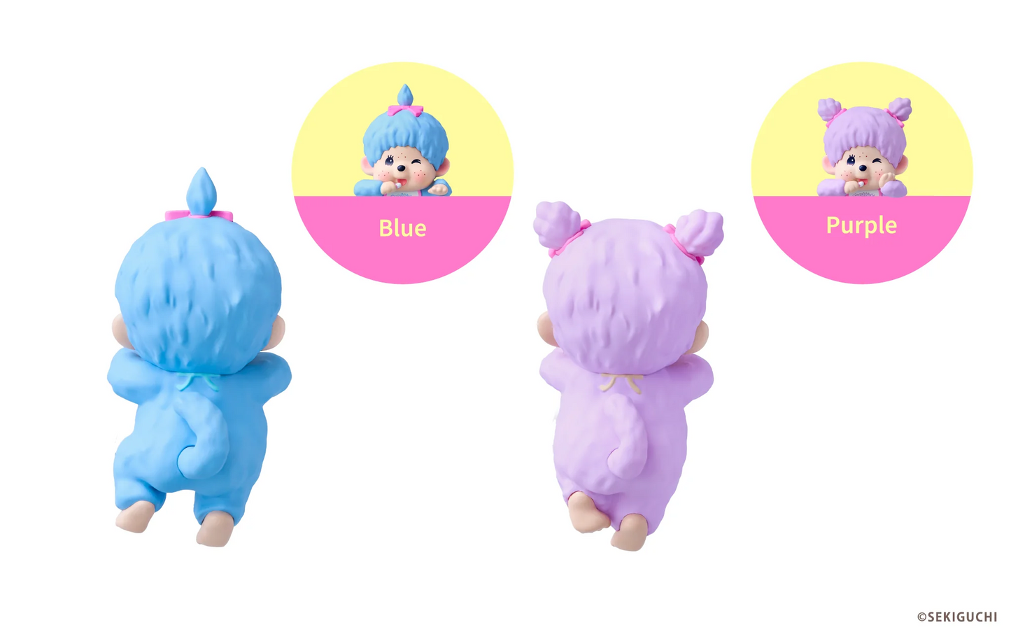 Monchhichi - HIPPERS Monchhichi COLORS: Wink Series