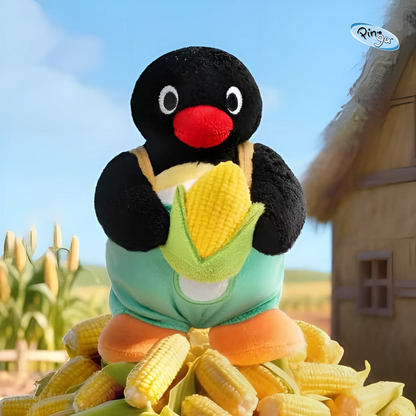 Pingu Happy Farm Series Plush Charm Blind Box