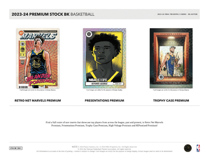 Panini 2023/2024 NBA Premium Stock Basketball Blaster Box