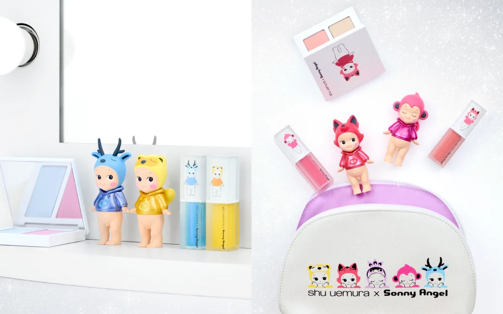Sonny Angel × shu uemura - Makeup Angel Series