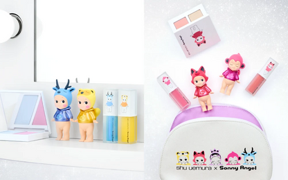 Sonny Angel × shu uemura - Makeup Angel Series