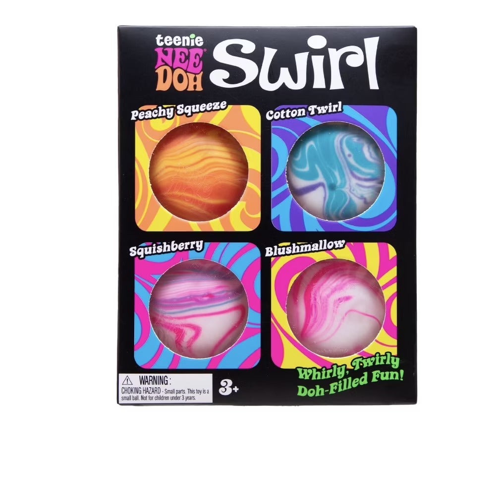 NeeDoh Schylling - Swirl Teenie (Multi-Pack)