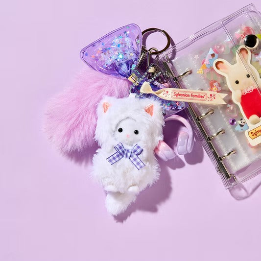 Sylvanian Families - Keychain Persian Cat Girl (Cat Costume)