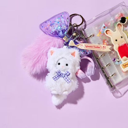 Sylvanian Families - Keychain Persian Cat Girl (Cat Costume)